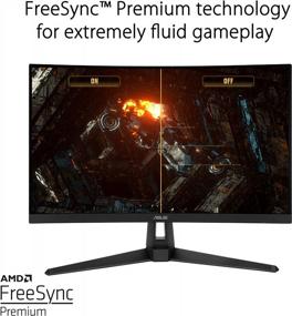 img 1 attached to ASUS VG27WQ1B: Adaptive Sync DisplayPort, 2560X1440P, Eye Care, Built-In Speakers, Flicker-Free, Blue Light Filter, HDMI - Product Search