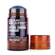 🧼 duke cannon warfare charcoal deodorant: banish odor with tactical precision logo