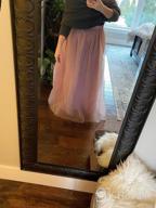 img 1 attached to Romantic A-Line Tulle Maxi Skirt For Women - Perfect For Weddings, Evening Parties And Formal Events review by Junee Mauck