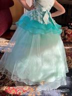 картинка 1 прикреплена к отзыву Потрясающие платья для девочек NNJXD Принцессы на конкурсе красоты - без рукавов, с вышивкой, для детского бала от Brian Barnes