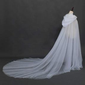 img 3 attached to Womens Wedding Dress Tulle Elven Women's Clothing at Dresses