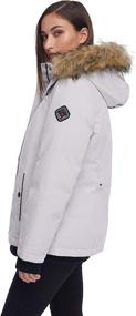 img 1 attached to Alpine North Womens Bomber Silver Women's Clothing ~ Coats, Jackets & Vests