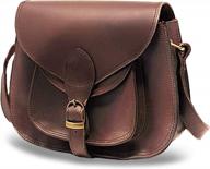 women's leather half-moon crossbody purse - rofozzi handbag satchel messenger bag logo