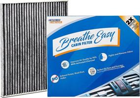 img 4 attached to Spearhead Premium BE-775 Cabin Filter: Achieve 25% Longer Life with Activated Carbon for Unmatched Air Purity