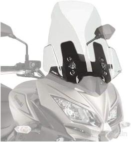 img 3 attached to 🏍️ Puig 9421W Touring Windshield for Kawasaki VERSYS 1000 17-19 in Clear Finish