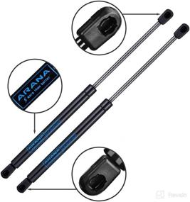 img 3 attached to 🔧 C16-22331 C16-15208 Gas Struts, 16 inch, 45 Lbs, Spring Shocks, 15.7 inch Extended Size, Set of 2 - Ideal for Topper Leer Cap, Pickup Truck Cover, Camper Window, Shell Door