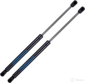 img 4 attached to 🔧 C16-22331 C16-15208 Gas Struts, 16 inch, 45 Lbs, Spring Shocks, 15.7 inch Extended Size, Set of 2 - Ideal for Topper Leer Cap, Pickup Truck Cover, Camper Window, Shell Door