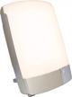 carex health brands sunlite bright light therapy lamp, silver logo