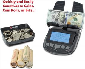 img 3 attached to Professional Bill Counter & Money Counting Scale - Cassida Till Tally