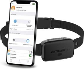 img 4 attached to Smart Progressive Barking Control Collar | Dr.Trainer B1/B1Pro with Smartphone & Watch APP | No Shock Anti Barking Collar for Small Medium Large Dogs | Includes Barking Report