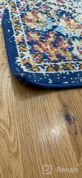 img 1 attached to 10' X 14' Multi-Colored Bohemian Area Rug With Vintage Distressed Finish By Rugshop review by Jason Pinkney
