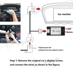 img 3 attached to 🔌 PEMP E60 E63 E64 CCC Aux Adapter - Enable Original Car Aux Audio for BMW E60 E61 E63 E64 (2003-2010)