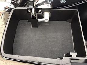 img 1 attached to 🧳 Enhanced Custom Injection Molded ABS Saddlebag Organizer Tray (2014 - Current) for Harley-Davidson ABS Hard Bags - Left Side