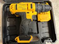 img 2 attached to MANCRAFT Cordless drill driver 24 V, 3500 rpm, professional drill with 2 speeds in a case with accessories, flashlight, reverse, charger review by Boyan Da Anov ᠌