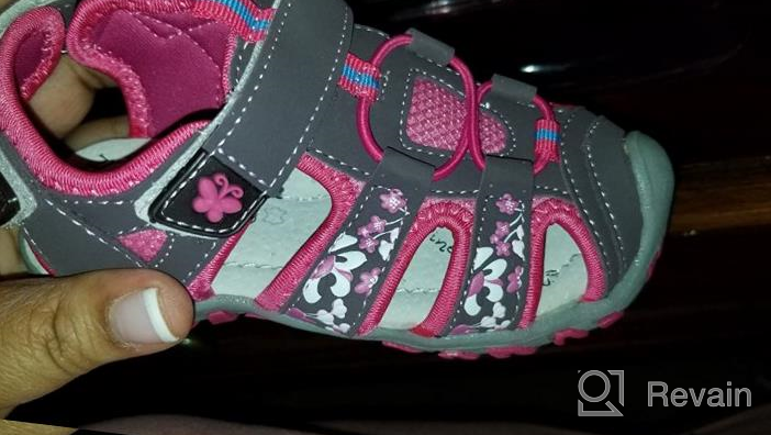 img 1 attached to Esphisha Little Boys' Outdoor Sandals - Toddler Shoes for Outdoor Activities review by Mike Brumfield