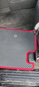img 7 attached to Vehicular mats in salon EVA Allmone for Ford Explorer III (U152) (2001 - 2005) +3 row, black with red edge, 4pcs. / Ford Explorer