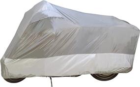 img 3 attached to Dowco Guardian 26010-00 UltraLite Water-Resistant Medium Grey Motorcycle Cover for Indoor/Outdoor Use