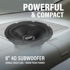 img 2 attached to BOSS Audio Systems CXX8: Powerful 8 Inch Car Subwoofer - 600 Watts, Easy Mounting [Available Individually]