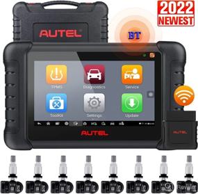 img 4 attached to Autel Scaner MaxiTPMS TS608 Pro with 8PCS 315MHz + MHz MX-Sensors - Valued $240, 2022 Bidirectional Scan Tool, Full TPMS Tool, Active Test, 32+Service, All System Diagnosis - Upgraded MK808TS/ MP808TS