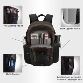 img 1 attached to Leakproof Insulated Cooler Backpack By Piscifun - Lightweight Soft Cooler Bag For Men And Women Ideal For Picnics, Fishing, Hiking, Camping, Parks, And Day Trips - Keep Your Lunches Cool And Fresh!