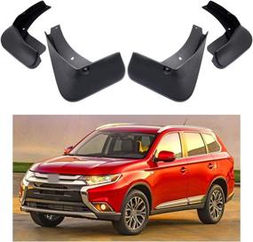 img 4 attached to MOERTIFEI Mudguard Mitsubishi Outlander 2016 2019