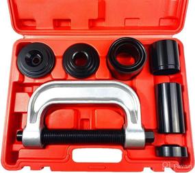 img 4 attached to 🔧 DHA Heavy Duty Ball Joint Press Remover Installer Tool & U Joint Removal Tool Kit: Ideal for 2WD and 4WD Car Pickup and Light Truck Maintenance
