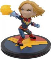marvelous captain marvel q-fig diorama figure by qmx for enhanced search engine visibility logo