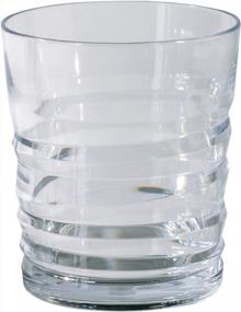 img 3 attached to Prepara Clarity Ribbed Tritan Tumbler 4 Pack, 14 Ounce, Clear