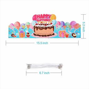 img 2 attached to 30 Packs Of NWK Birthday Crowns, Party Crowns Hats For Kids Students Classroom School Kindergarten Preshool, Birthday Party, Must Haves For Teachers, Extra Adjustment Holes For All Size