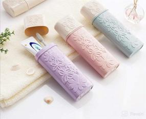 img 1 attached to Toothbrush Toothpaste Multifunction Waterproof Container