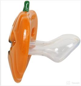 img 1 attached to 🎃 Billy Bob Lil' Pumpkin Pacifier: A Charming Companion for Soothing Your Baby