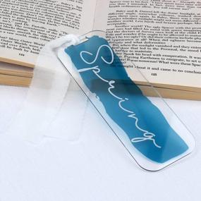 img 3 attached to Personalized Embroidered Leather Corner Bookmarks: Perfect Book Lover Gifts From ABAMERICA