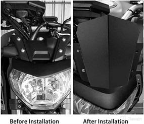 img 1 attached to Headlight Windshield Windscreen Yamaha 2014 2016 Motorcycle & Powersports