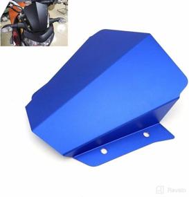 img 3 attached to Headlight Windshield Windscreen Yamaha 2014 2016 Motorcycle & Powersports