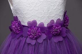 img 1 attached to Horcute Pageant Floral Special Occasion Girls' Dresses: Chic Clothing for Unforgettable Celebrations