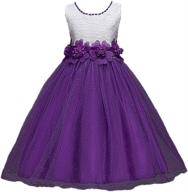 horcute pageant floral special occasion girls' dresses: chic clothing for unforgettable celebrations логотип