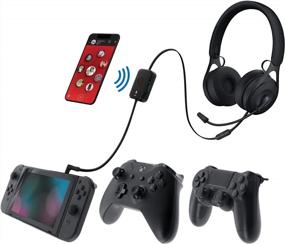 img 3 attached to Bionik BNK-9041 Chat Mixer Bluetooth Accessory For Gaming Headsets, Black