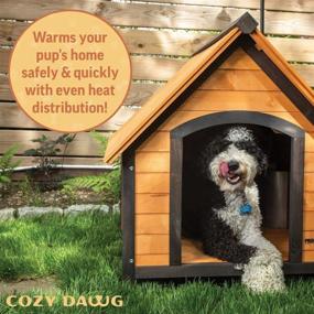 img 1 attached to 🏠 CozyDawg Dog House Heater: Energy-Efficient, Easy DIY Installation for Outdoor Use