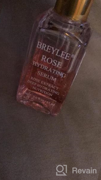 img 1 attached to Hydrating Rose Face Serum By BREYLEE With Hyaluronic Acid - Alcohol-Free Moisturizing Serum For Skincare (17Ml, 0.6Fl Oz) review by Matt Abba