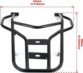 img 3 attached to Xitomer Motorcycle Racks, Fit For CRF300L 2021 2022 Rear Rack Fit For CRF300L Rally 2021-2022 CRF300L Enduro Series Rear Luggage Rack