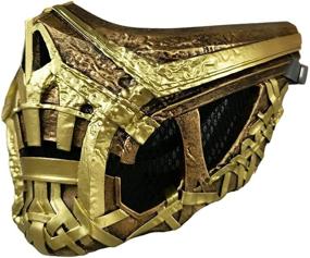 img 3 attached to Resin Mortal Kombat Masks - Halloween Costume Accessories For Scorpion, Smoke, Jade, Sub-Zero, Kabal, And Saibot (Scorpion 2021 A)