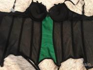 картинка 1 прикреплена к отзыву Women'S Black Leather Cupless Push Up Underwire Corset Bustier Top With Lace-Up Zipper Waist Straps от Geoffrey Graham