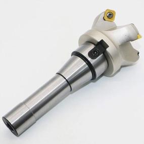 img 2 attached to 2.5" KM12 63MM CNC End Mill Holder + R8-FMB22 Shank Face Shell Mill Arbor + 4 SEHT1204 Carbide Inserts, 8Mm Hex & T20 Wrenches - CNC Machine Tools