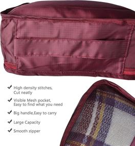 img 2 attached to Packing Organizer Waterproof Durable Luggage Travel Accessories ~ Packing Organizers