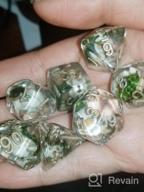 img 1 attached to 7PCS DND Dice Set, Ocean Polyhedral Dice For Dungeons And Dragons RPG MTG Table Games (Blue Beach Conch) review by Chris Lapan