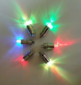 img 3 attached to Color Changing LED Submersible Lights - 50 Pack Waterproof Flashing Lights For Party Decorations, Wedding Centerpieces, Balloons, Paper Lanterns, Halloween And Christmas Events