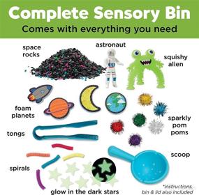 img 2 attached to 🚀 Cultivate Creativity: Outer Space Sensory Bin - Engaging Sensory Toys and Activities for Preschoolers and Toddlers, Enhancing Fine Motor Skills, Ages 3+