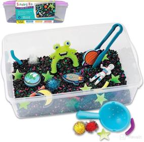 img 4 attached to 🚀 Cultivate Creativity: Outer Space Sensory Bin - Engaging Sensory Toys and Activities for Preschoolers and Toddlers, Enhancing Fine Motor Skills, Ages 3+