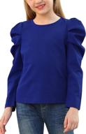 gorlya t shirt pullover keyhole gor1036 girls' clothing : tops, tees & blouses logo