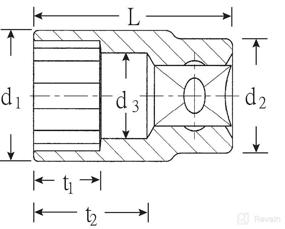 img 1 attached to Приводная головка с шестигранной головкой Stahlwille